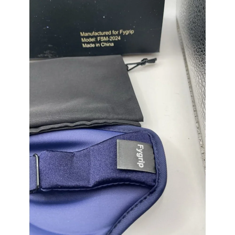 3D Navy Blue Unisex Cooling Eye Mask‎ Sleep Mask 100% Pressure-Free Travel New